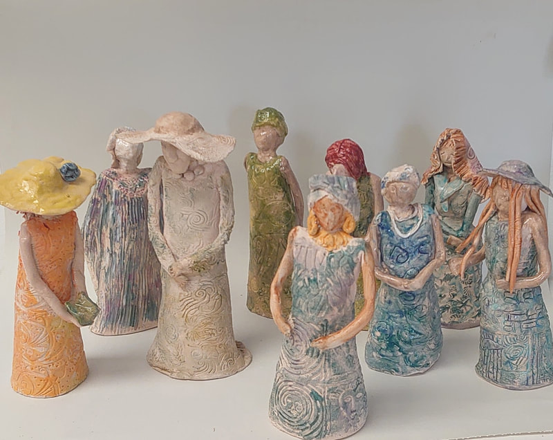 clay figures adult workshops and classes